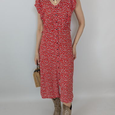 Robe midi fleurie F&F