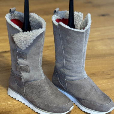 Winterstiefel Andia Fora Italy Fell Gr. 38 grau