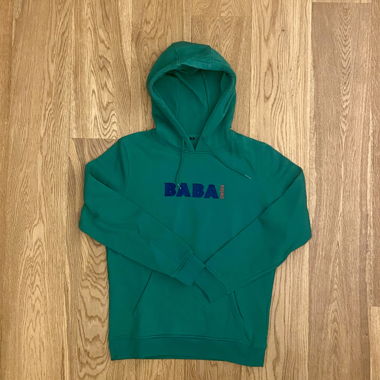BABA Hoodie emerald green