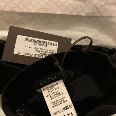 Collants noirs Gucci taille 3/4 neufs