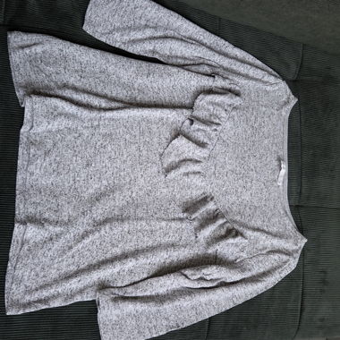 Pull gris en taille S