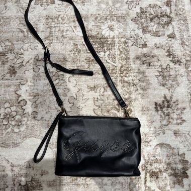 Sac bandoulière noir Guess