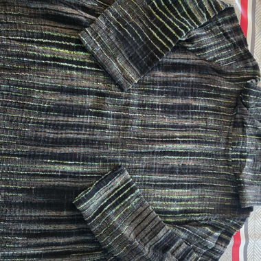 Pullover mit mehrfarbigen Streifen