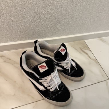 Baskets Vans noir/blanc