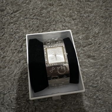 Guess women's silver wristwatch