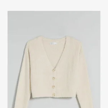 Bershka Strickjacke - beige