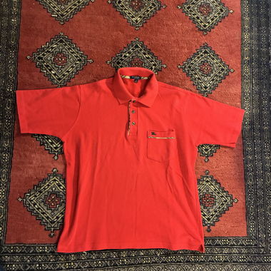 Burberry Red Polo Shirt M