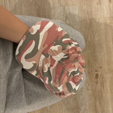 cappellino camo rosa