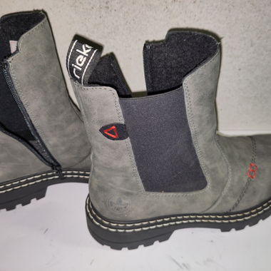 Rieker graue Stiefeletten