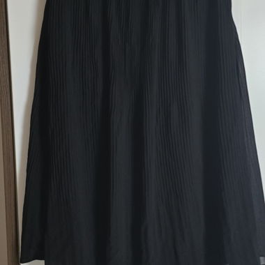 Blusa Plissé Nera