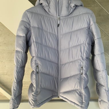 Columbia Omni-Heat gesteppte Daunenjacke grau Grösse XL