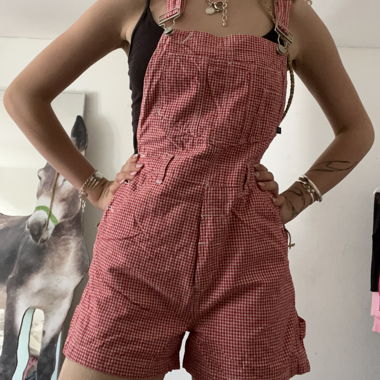 kurze Latzhose 