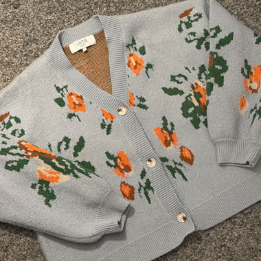 Maglione con maniche a palloncino