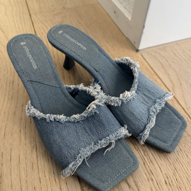 Stradivarius Denim Mules