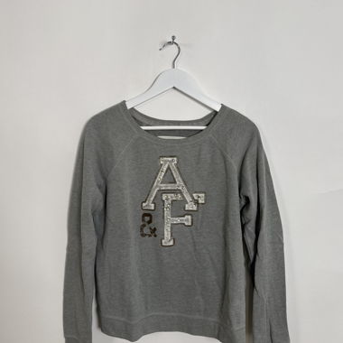 Felpa Abercrombie grigia