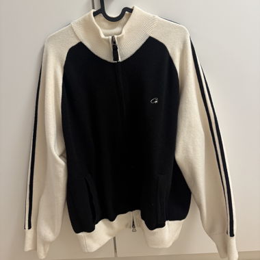 Corteiz knitted fleece jacket with zipper