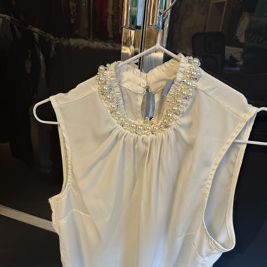 Bluse ( elegant mit Perlen)