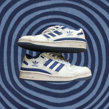 Adidas Sneaker weiss/blau 