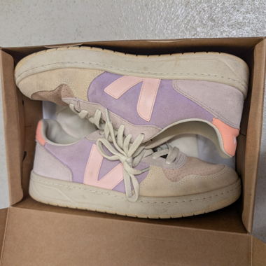 Veja V-10 Suede Sneaker