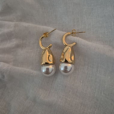 & other stories Boucles d'oreilles dorées cos