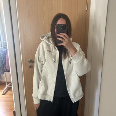Vans Sweat à capuche zippé avec imprimé au dos