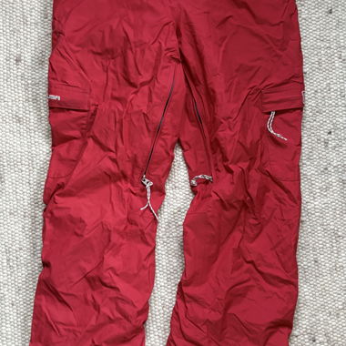 Pantaloni da snowboard Scott rossi