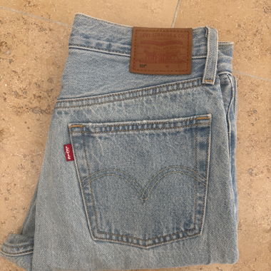 Jeans Levi's 501 CROP, L26 P30
