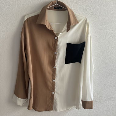 Tricolor SHEIN shirt