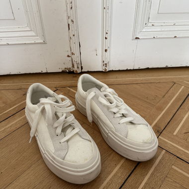 White Converse Sneakers