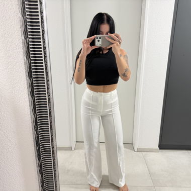 Pantaloni Cider Bianchi XS