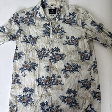 Chemise florale Navyboot marine