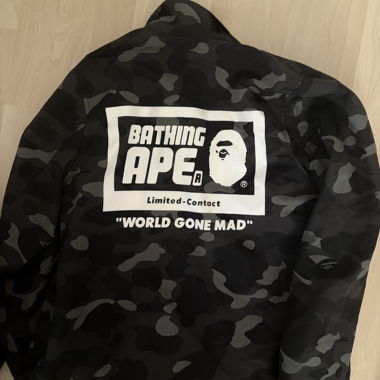 Giacca coach camo A Bathing Ape XS