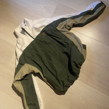 Veste Nike vintage verte/blanche