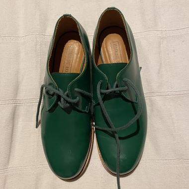 Derbies vertes Veronique Branquinho