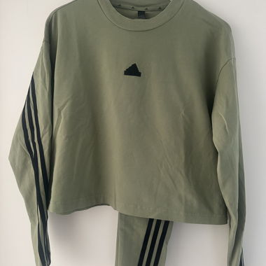 Olive adidas Training Set