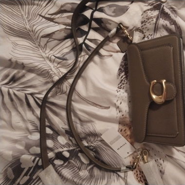 COACH TABBY SHOULDER BAG - Handtasche - dark stone