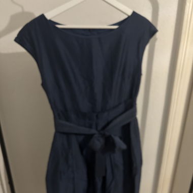 Blue Silk Max Mara Weekend Dress