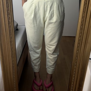 Max Mara Leisure Sweatpants hellgelb