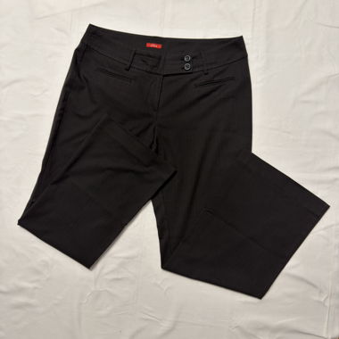 s.Oliver Damen-Stoffhose Braun, Nadelstreifen