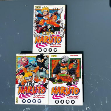 Libri di Naruto 1-3
