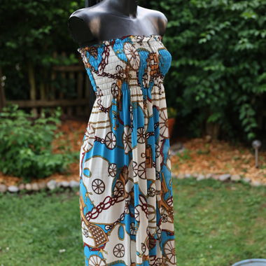 Robe d'été sans bretelles