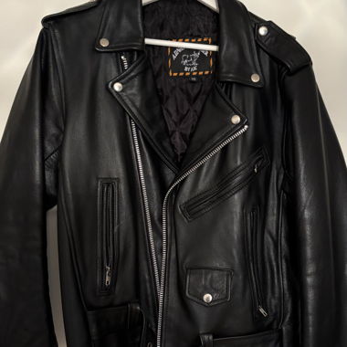 Vintage Adnan Leatherjacket *Handmade* - Black