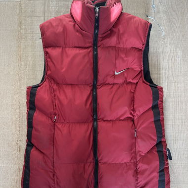 Gilet imbottito rosso Nike