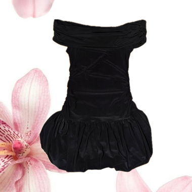 Mini Dress with Bubble Skirt