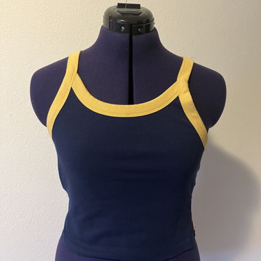Levi’s Blue and Yellow Tank Top
