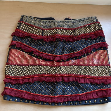 Minigonna Sezane con perline