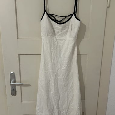 Rückenfreies maxikleid 