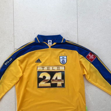 Matchworn GCZ Trikot #14 Schwegler Grösse L