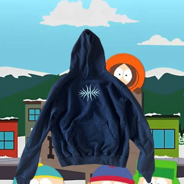 Hoodie marque indépendante (jai plus le blaze dsl)