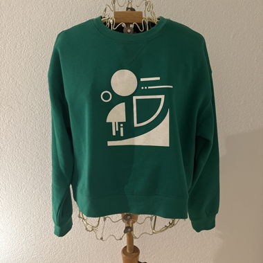 Self-printed sweater